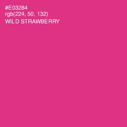#E03284 - Wild Strawberry Color Image